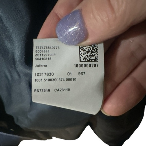 EUC - Hugo Boss Jaliana Blurred Minidessin Wool Jacket - size 8 - Picture 11 of 12